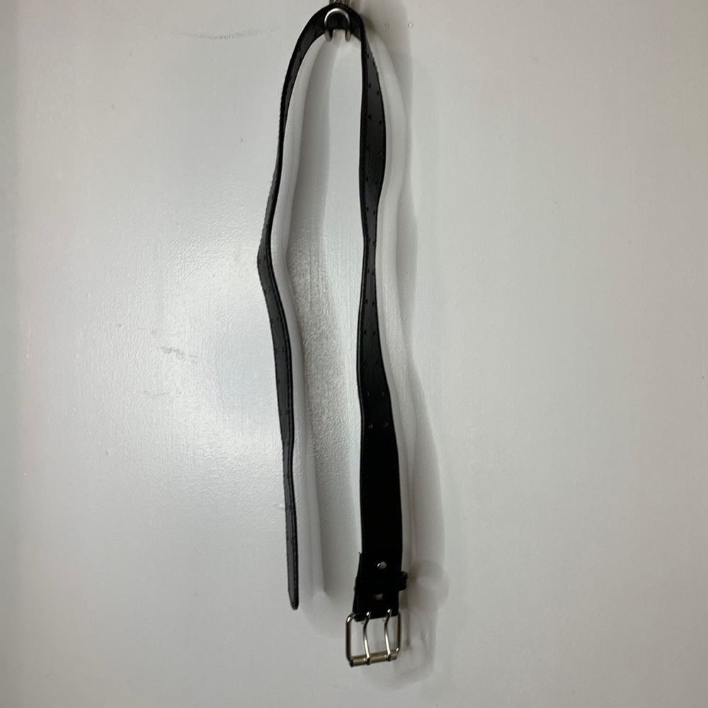 Double Hole Black Belt